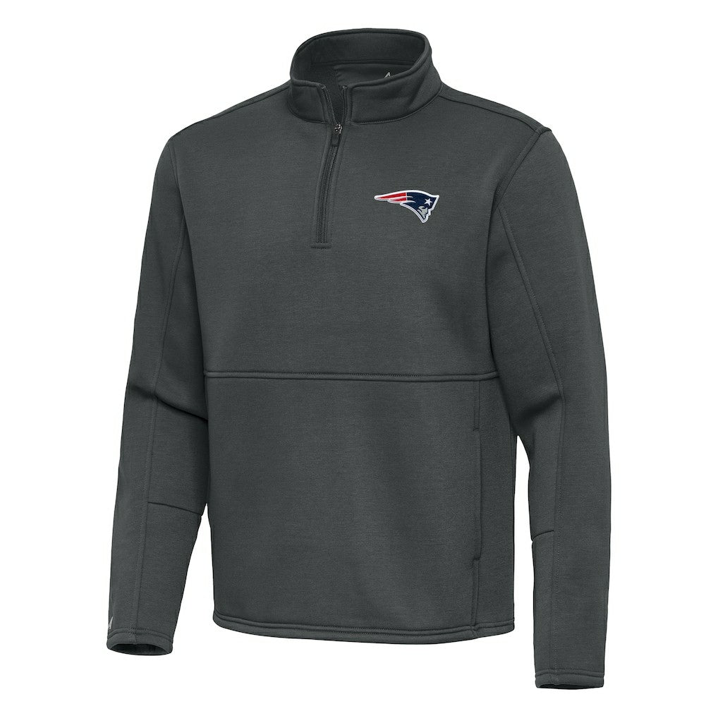 New England Patriots Antigua Twist Quarter-Zip Pullover Jacket | NFL On sale
