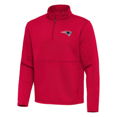 New England Patriots Antigua Twist Quarter-Zip Pullover Jacket | NFL Near me