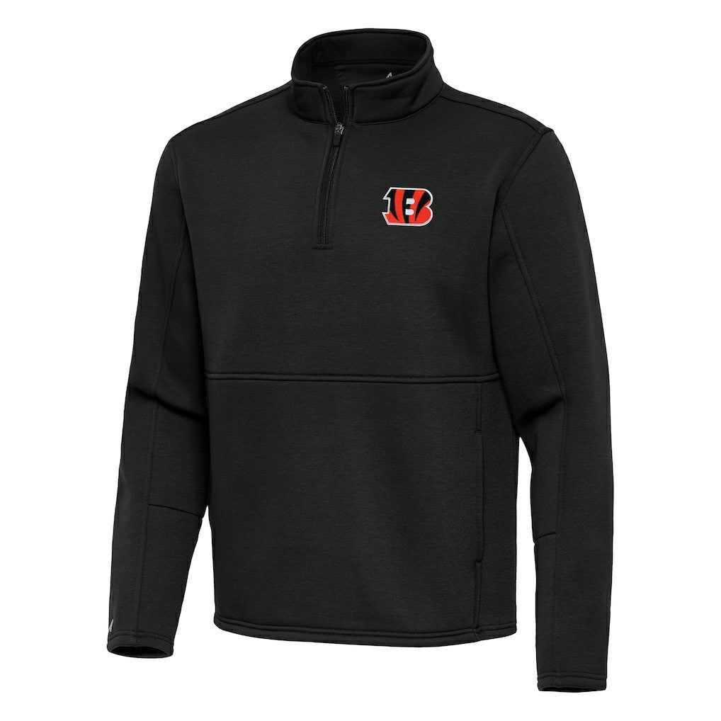 Cincinnati Bengals Antigua Twist Quarter-Zip Pullover Jacket | NFL Hot