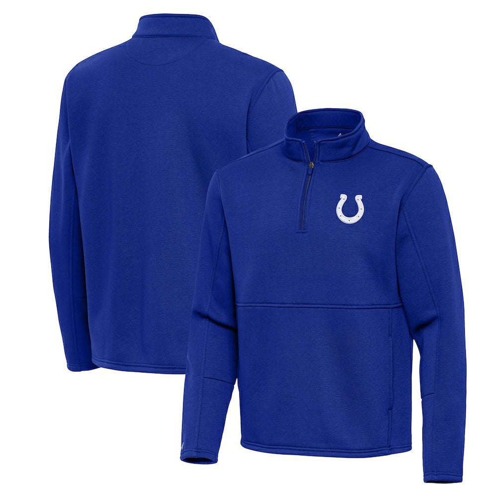 Indianapolis Colts Antigua Twist Quarter-Zip Pullover Jacket | NFL Sale