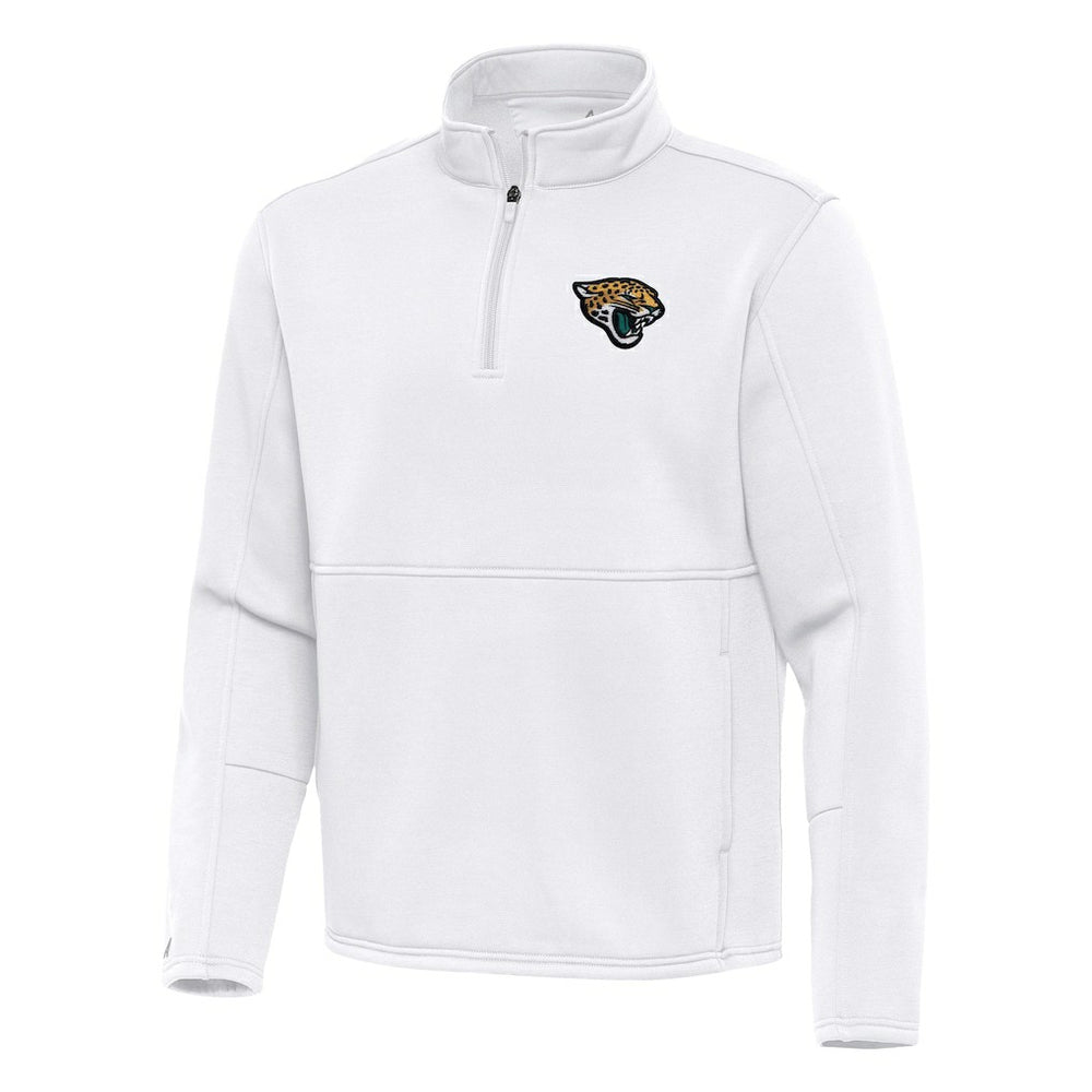 Jacksonville Jaguars Antigua Twist Quarter-Zip Pullover Jacket | NFL On sale