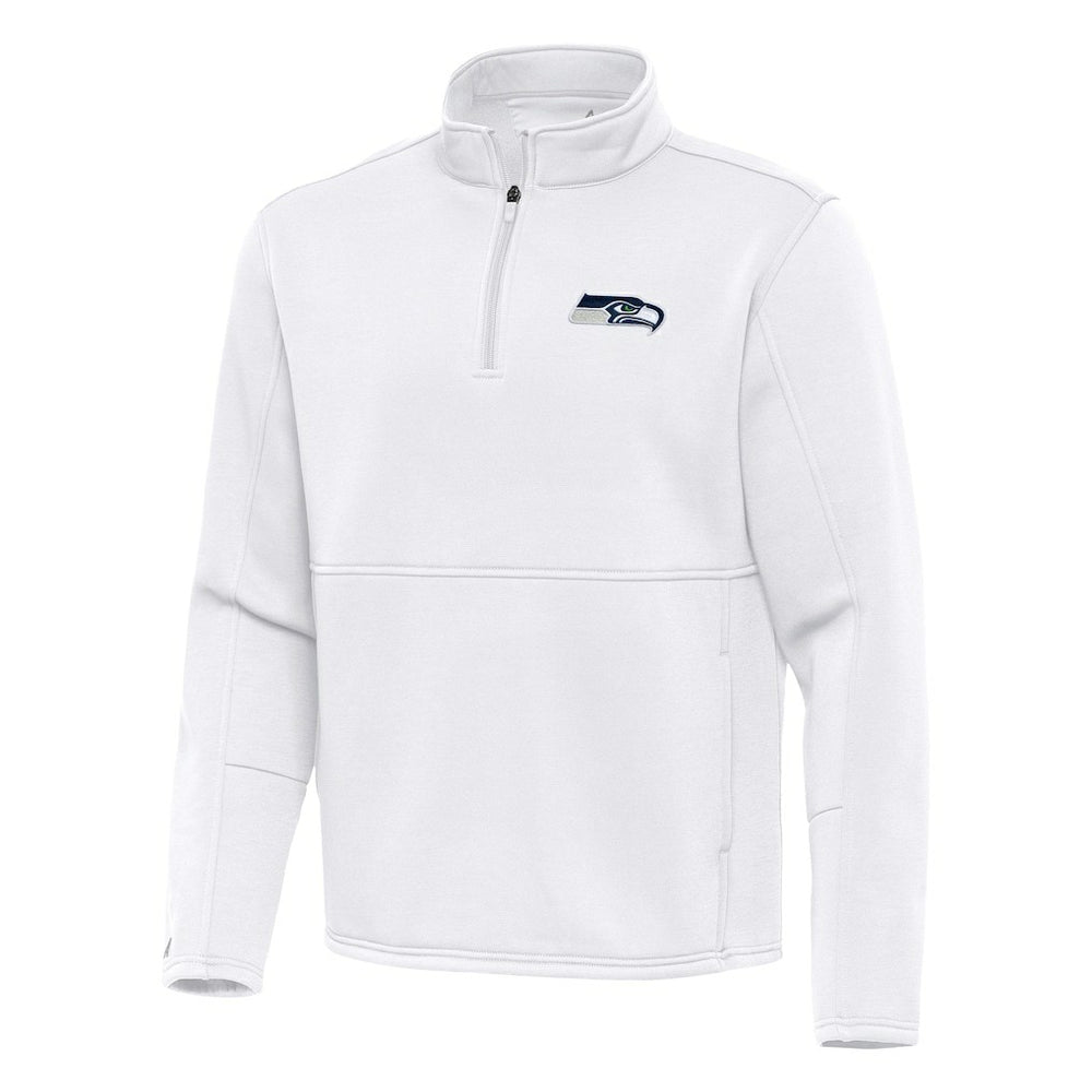 Seattle Seahawks Antigua Twist Quarter-Zip Pullover Jacket | NFL US
