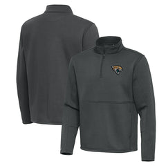 Jacksonville Jaguars Antigua Twist Quarter-Zip Pullover Jacket | NFL Outlet