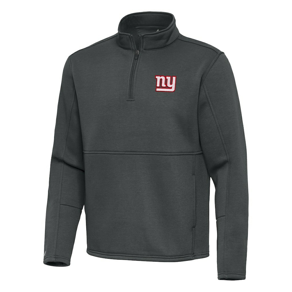 New York Giants Antigua Twist Quarter-Zip Pullover Jacket | NFL Discount