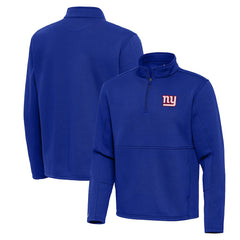 New York Giants Antigua Twist Quarter-Zip Pullover Jacket | NFL New