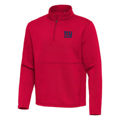 New York Giants Antigua Twist Quarter-Zip Pullover Jacket | NFL Discount