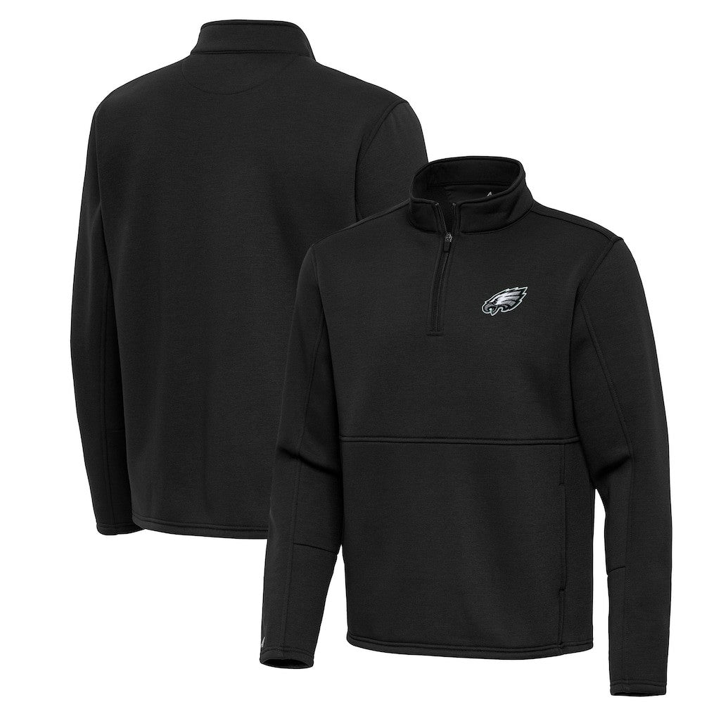 Philadelphia Eagles Antigua Twist Quarter-Zip Pullover Jacket | NFL US