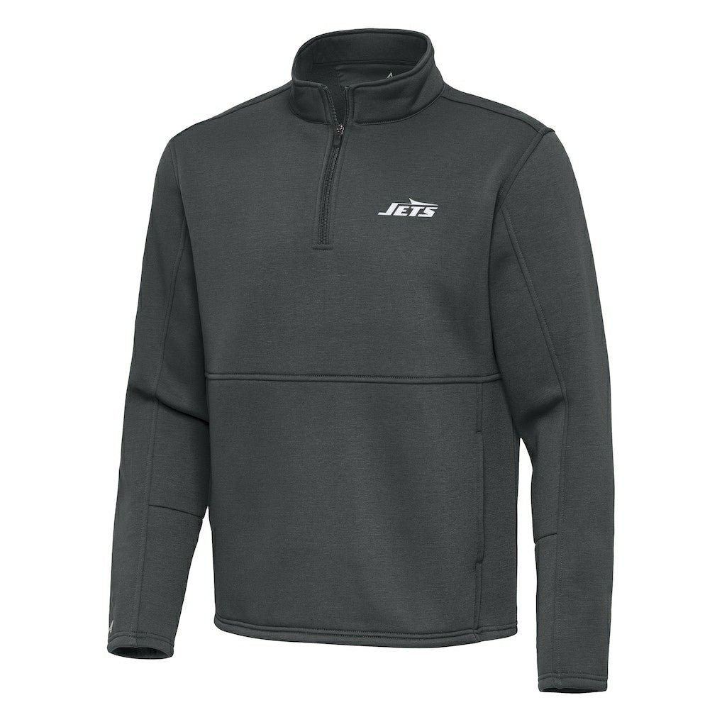 New York Jets Antigua Twist Quarter-Zip Pullover Jacket | NFL Hot