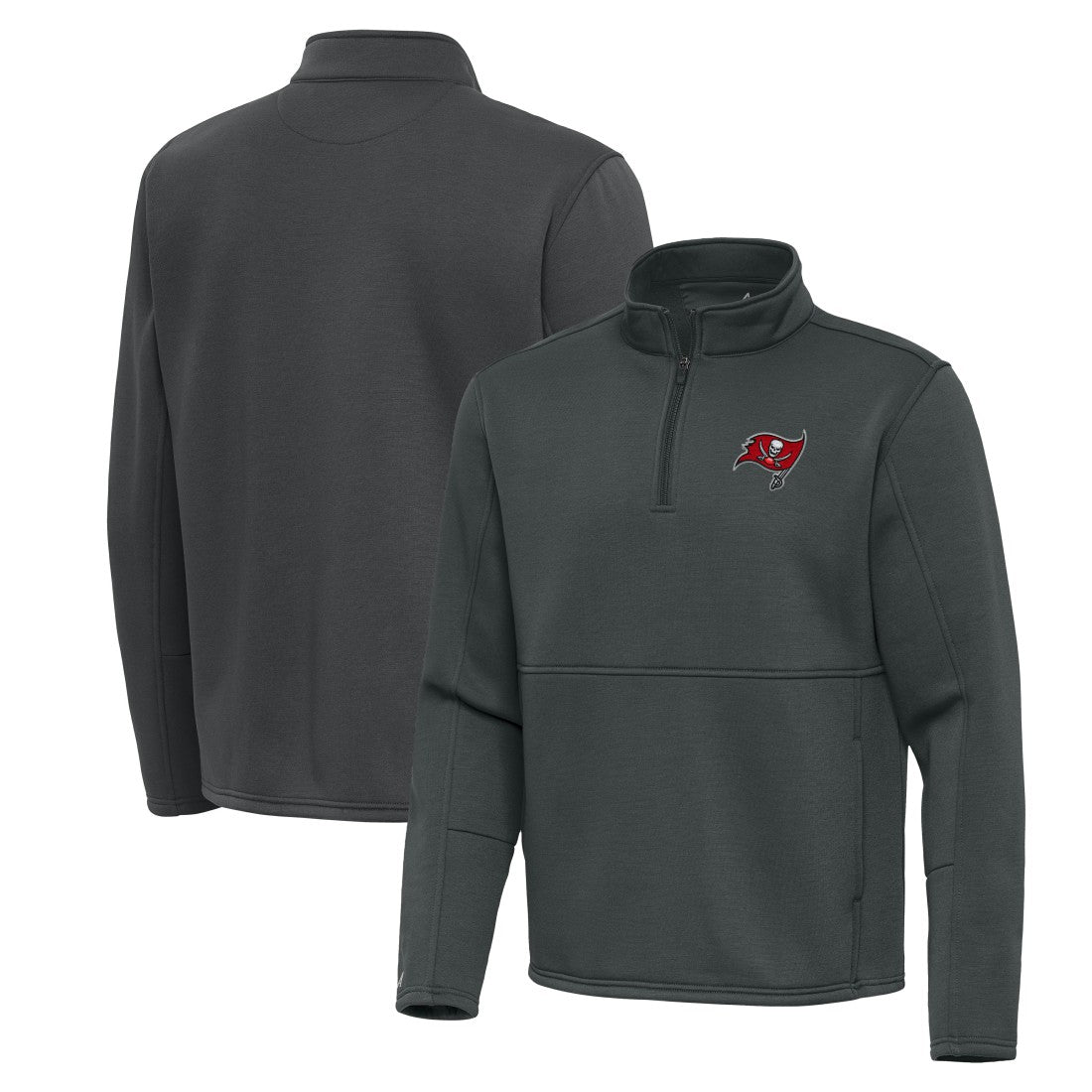 Tampa Bay Buccaneers Antigua Twist Quarter-Zip Pullover Jacket | NFL Outlet