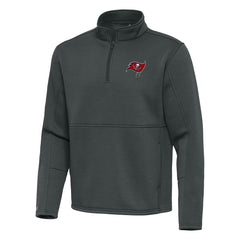 Tampa Bay Buccaneers Antigua Twist Quarter-Zip Pullover Jacket | NFL Outlet