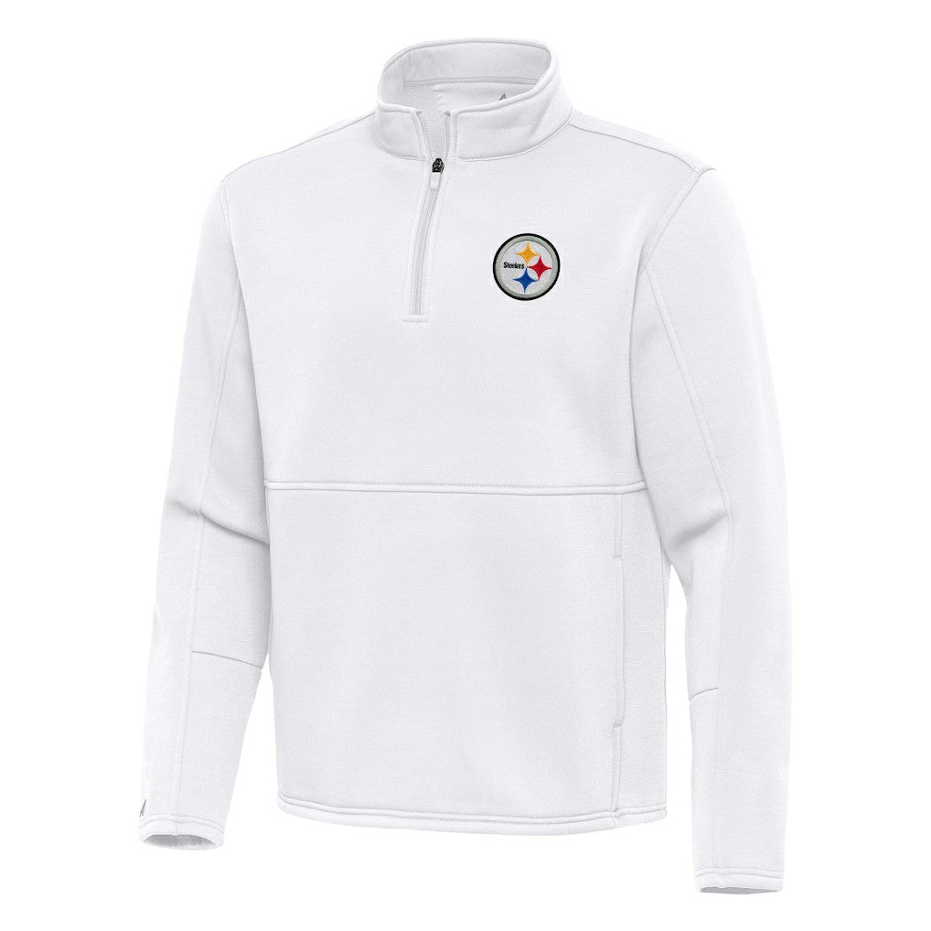 Pittsburgh Steelers Antigua Twist Quarter-Zip Pullover Jacket | NFL New