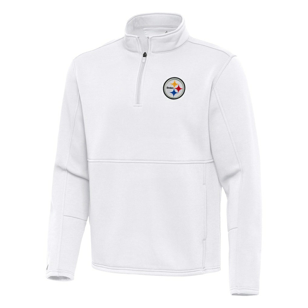 Pittsburgh Steelers Antigua Twist Quarter-Zip Pullover Jacket | NFL New