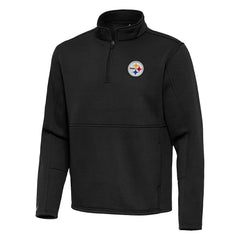 Pittsburgh Steelers Antigua Twist Quarter-Zip Pullover Jacket | NFL Sale