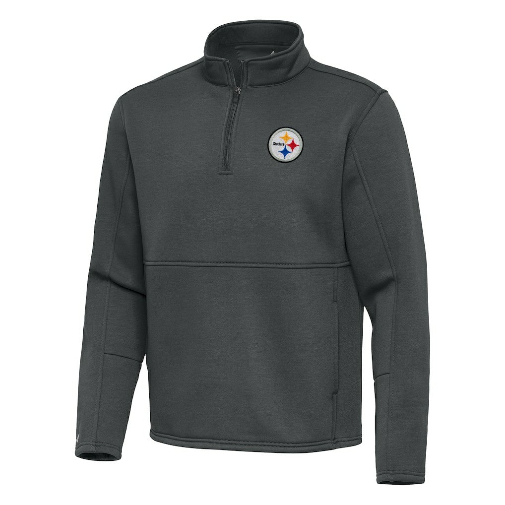 Pittsburgh Steelers Antigua Twist Quarter-Zip Pullover Jacket | NFL US