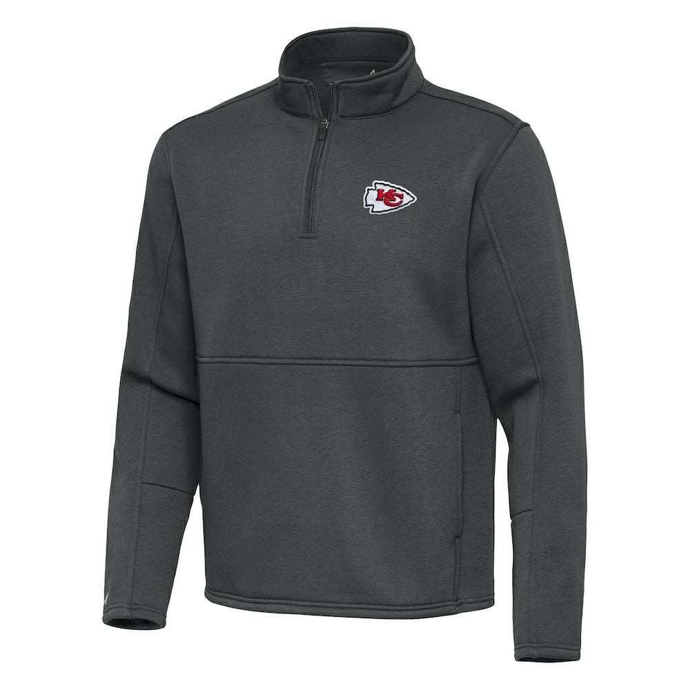 Kansas City Chiefs Antigua Twist Quarter-Zip Pullover Jacket | NFL Hot