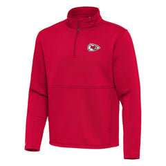Kansas City Chiefs Antigua Twist Quarter-Zip Pullover Jacket | NFL New