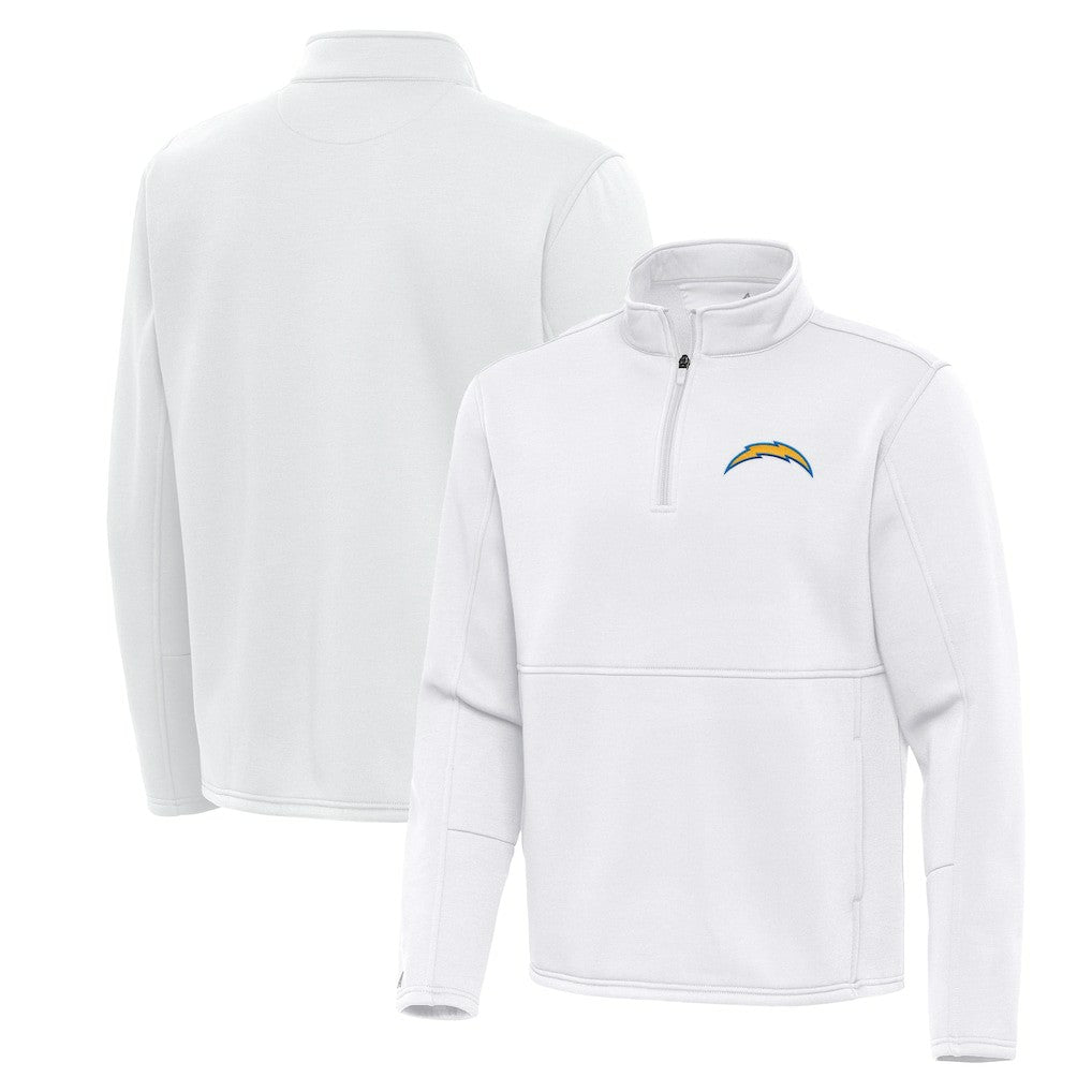Los Angeles Chargers Antigua Twist Quarter-Zip Pullover Jacket | NFL Discount