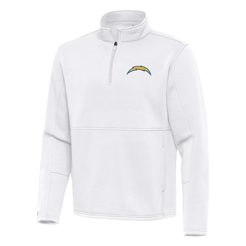 Los Angeles Chargers Antigua Twist Quarter-Zip Pullover Jacket | NFL Discount