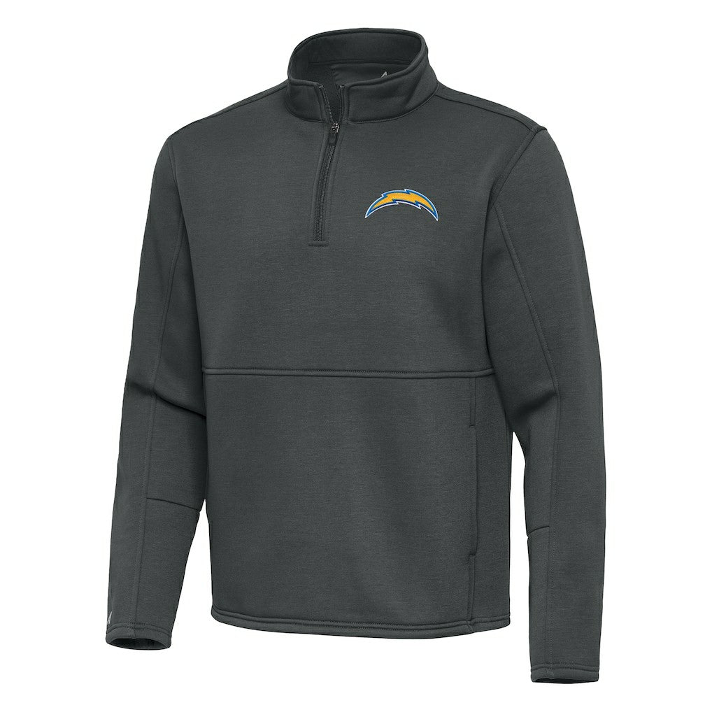 Los Angeles Chargers Antigua Twist Quarter-Zip Pullover Jacket | NFL Online