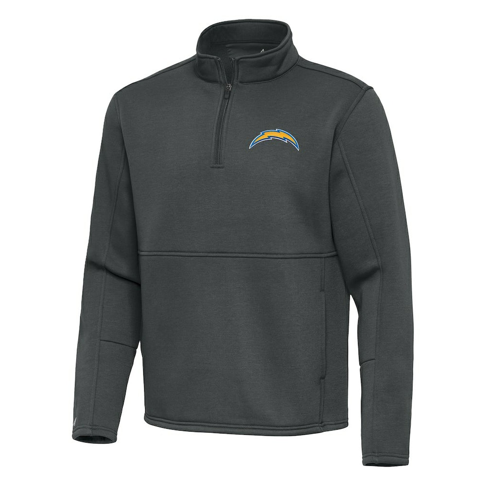 Los Angeles Chargers Antigua Twist Quarter-Zip Pullover Jacket | NFL Online