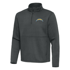 Los Angeles Chargers Antigua Twist Quarter-Zip Pullover Jacket | NFL Online