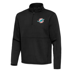 Miami Dolphins Antigua Twist Quarter-Zip Pullover Jacket | NFL Online