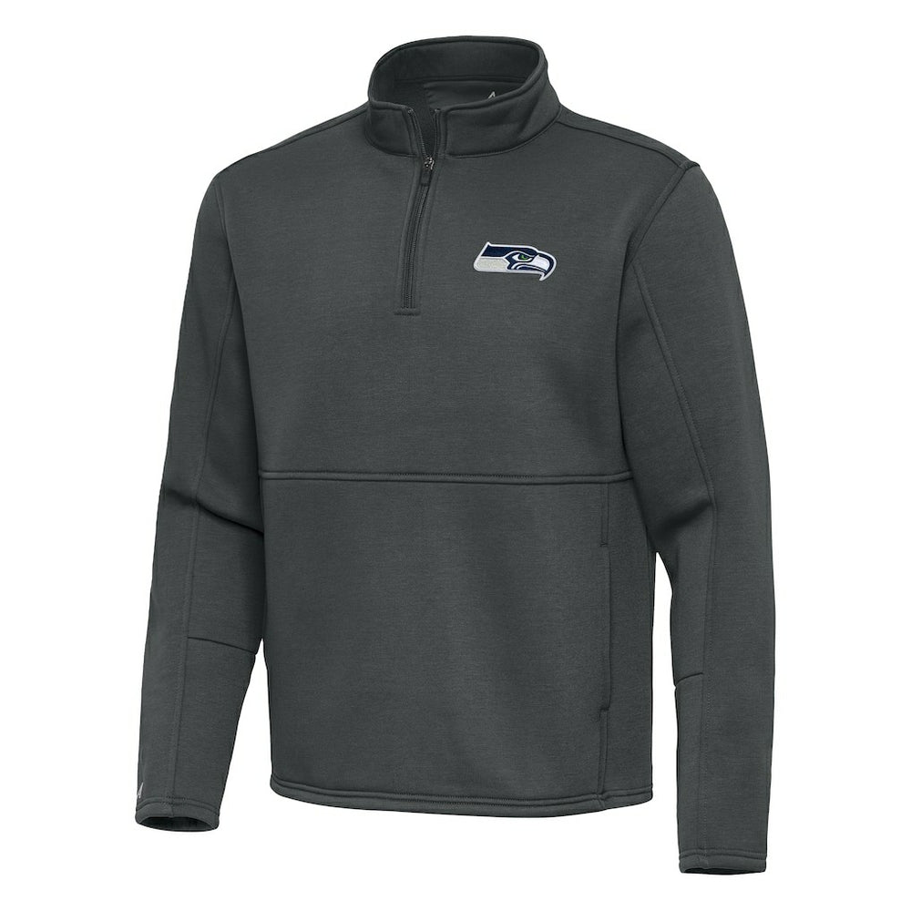 Seattle Seahawks Antigua Twist Quarter-Zip Pullover Jacket | NFL Discount