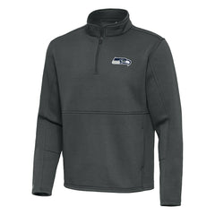 Seattle Seahawks Antigua Twist Quarter-Zip Pullover Jacket | NFL Discount