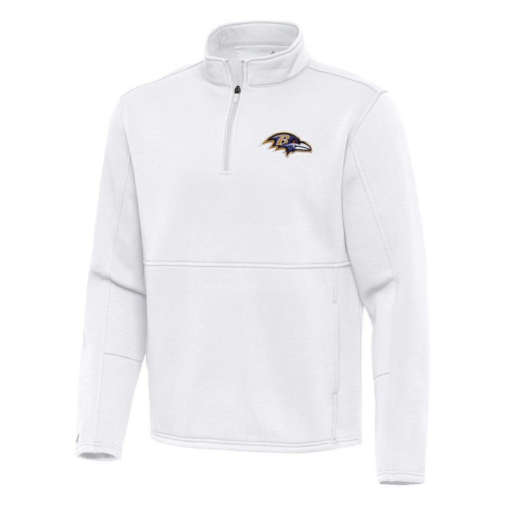 Baltimore Ravens Antigua Twist Quarter-Zip Pullover Jacket | NFL Discount
