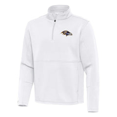 Baltimore Ravens Antigua Twist Quarter-Zip Pullover Jacket | NFL Discount