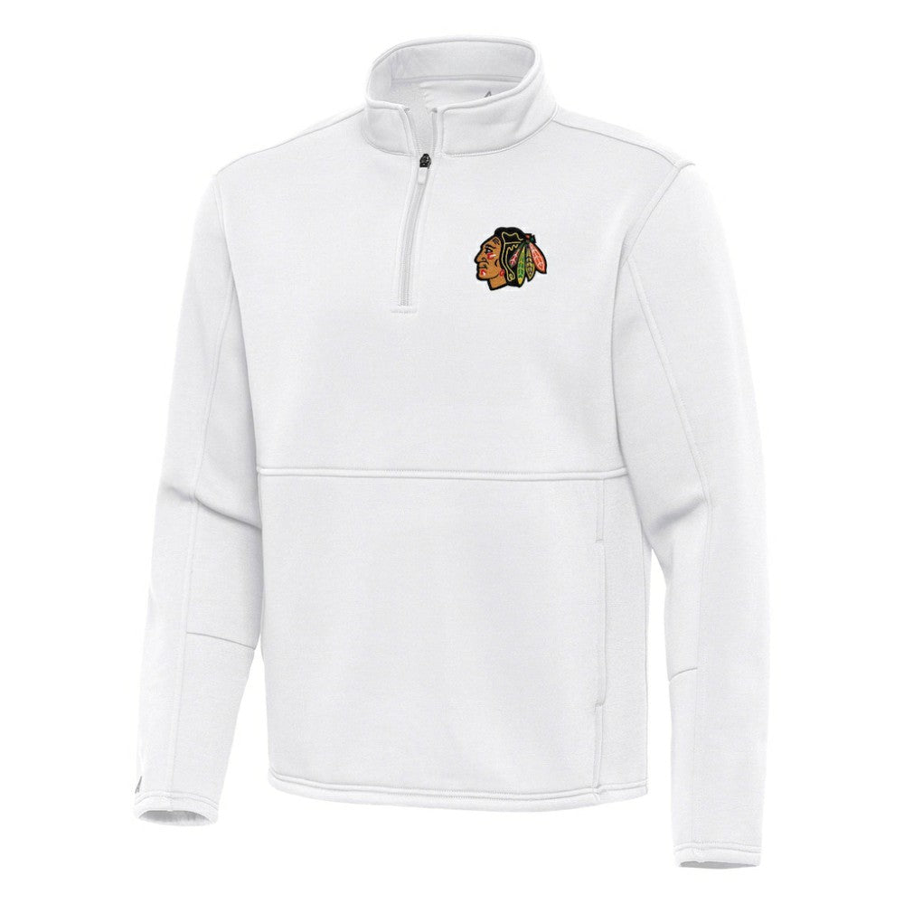 Chicago Blackhawks Antigua Twist Quarter-Zip Pullover Jacket -  NHL Pullover