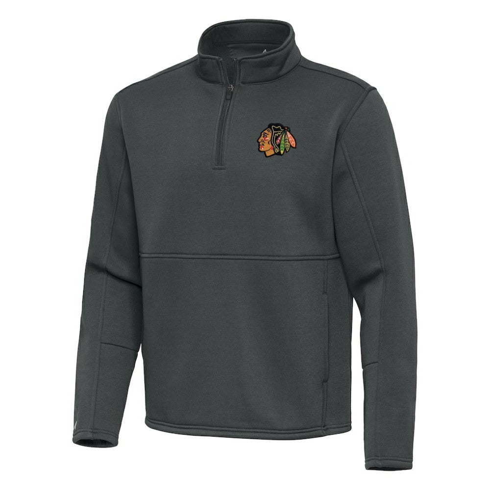 Chicago Blackhawks Antigua Twist Quarter-Zip Pullover Jacket -  NHL Pullover