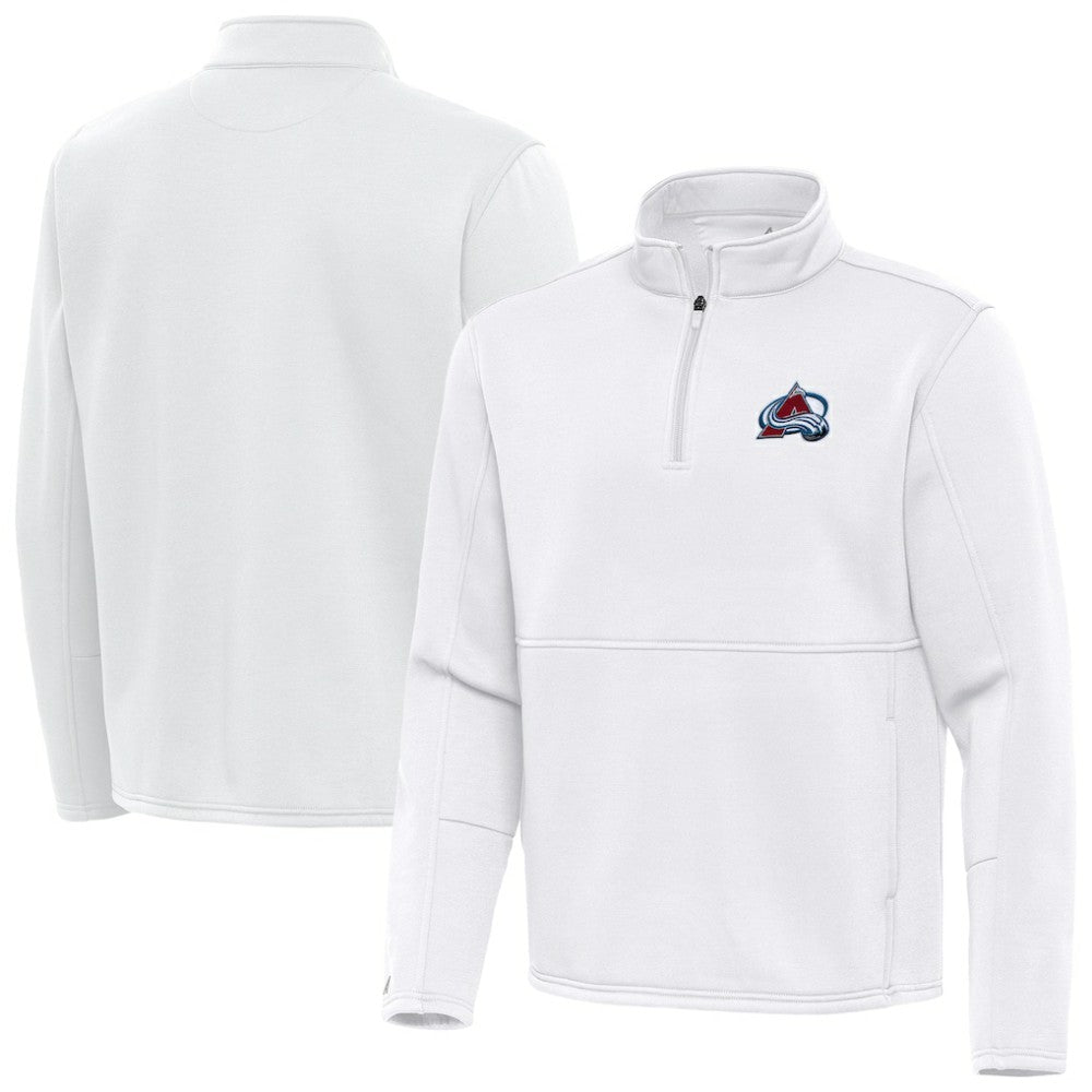 Colorado Avalanche Antigua Twist Quarter-Zip Pullover Jacket -  NHL Pullover