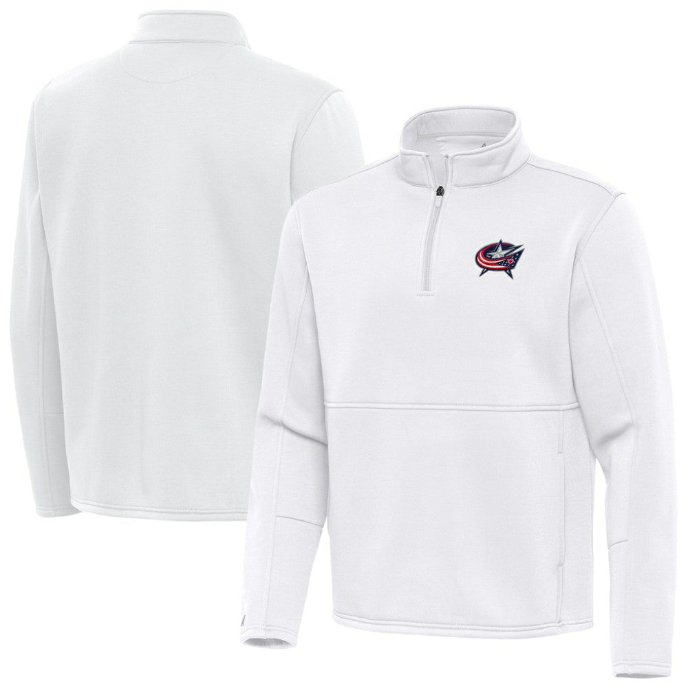 Columbus Blue Jackets Antigua Twist Quarter-Zip Pullover Jacket -  NHL Pullover