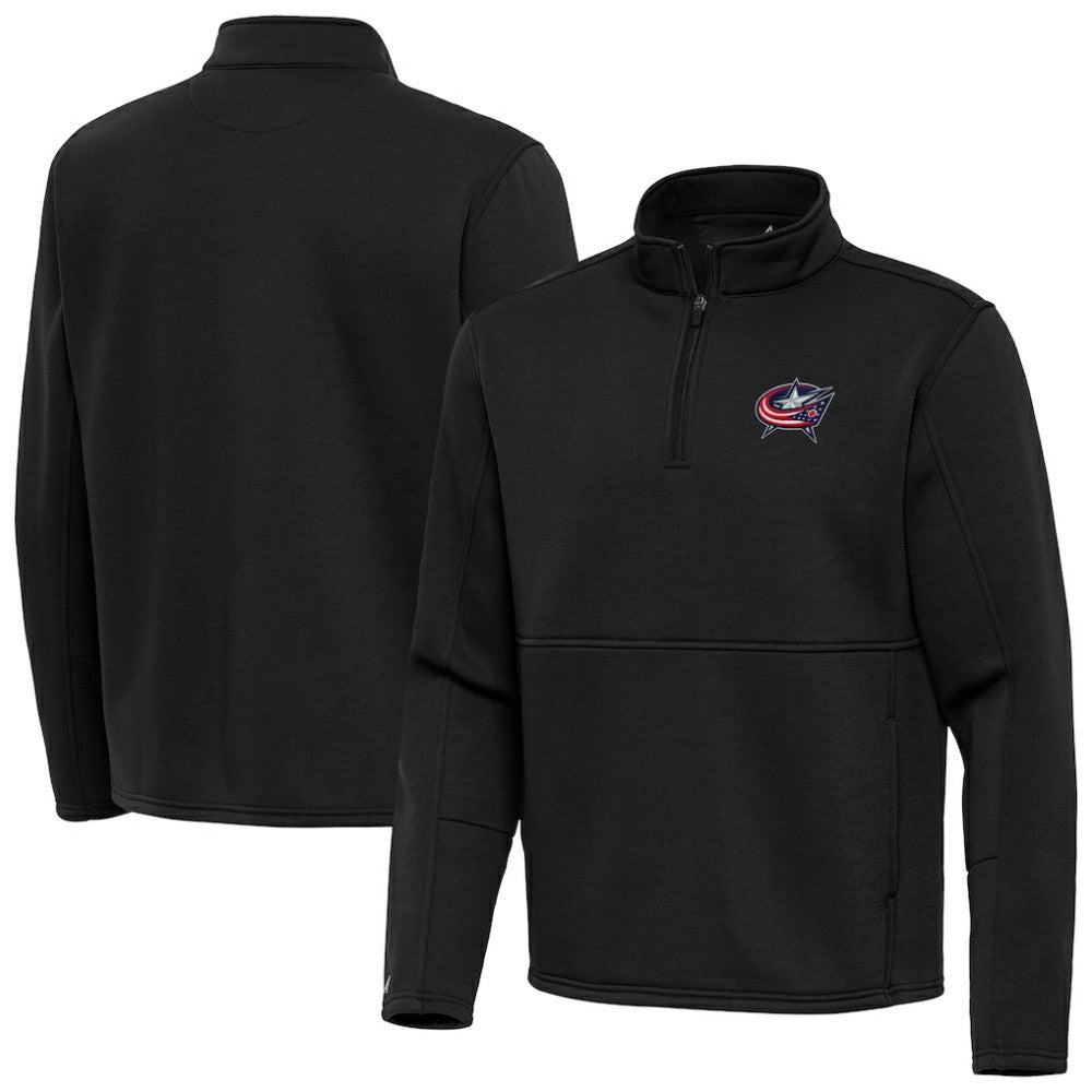 Columbus Blue Jackets Antigua Twist Quarter-Zip Pullover Jacket -  NHL Pullover