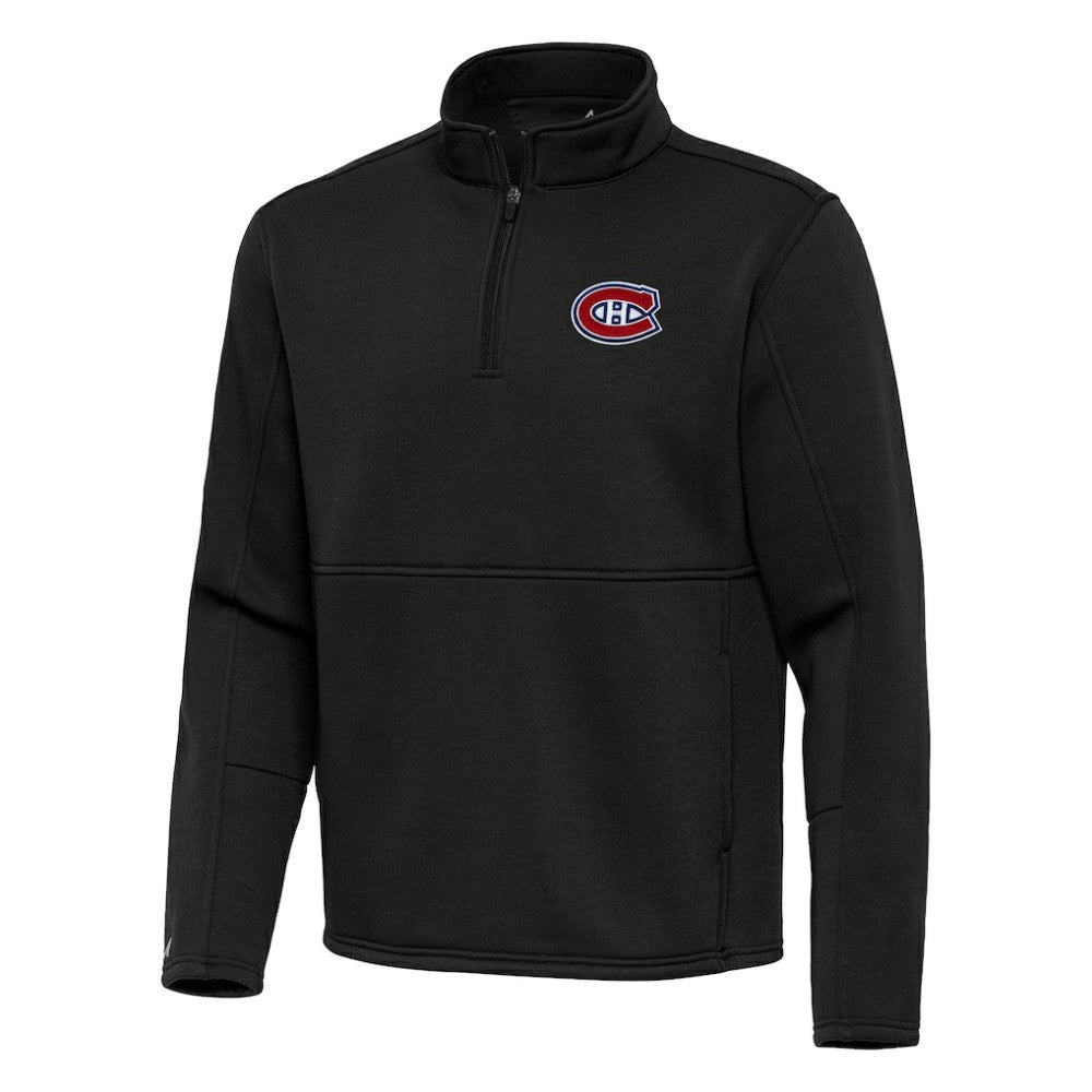 Montreal Canadiens Antigua Twist Quarter-Zip Pullover Jacket -  NHL Pullover
