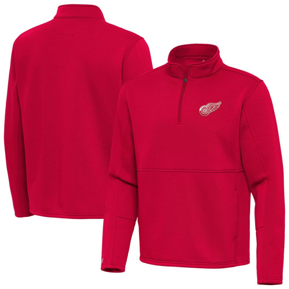 Detroit Red Wings Antigua Twist Quarter-Zip Pullover Jacket -  NHL Pullover