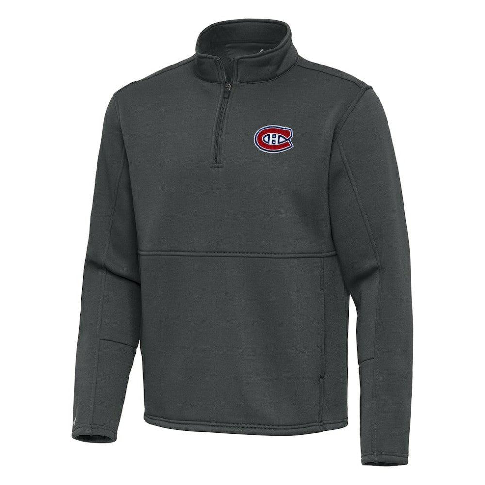 Montreal Canadiens Antigua Twist Quarter-Zip Pullover Jacket -  NHL Pullover