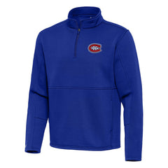 Montreal Canadiens Antigua Twist Quarter-Zip Pullover Jacket -  NHL Pullover