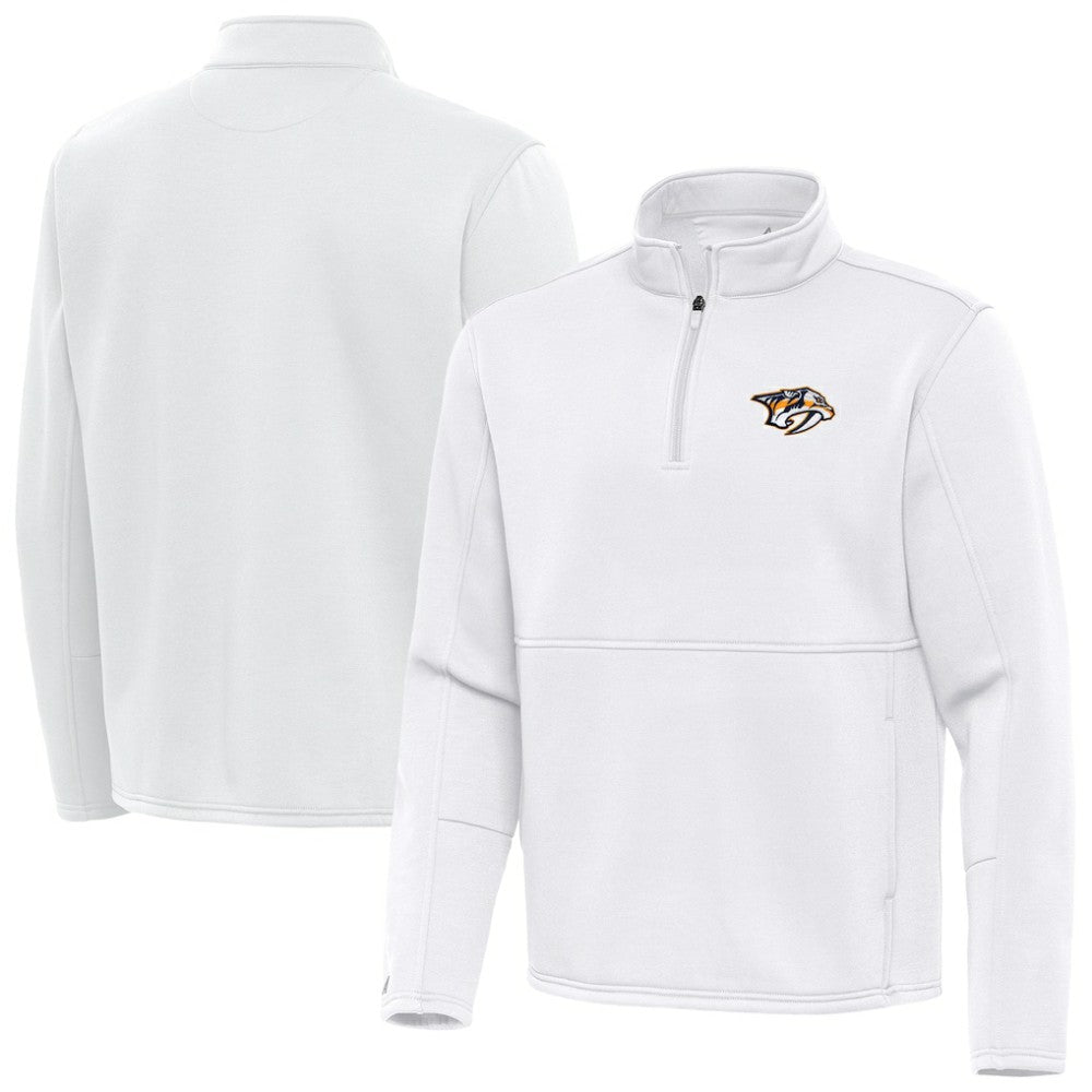 Nashville Predators Antigua Twist Quarter-Zip Pullover Jacket -  NHL Pullover