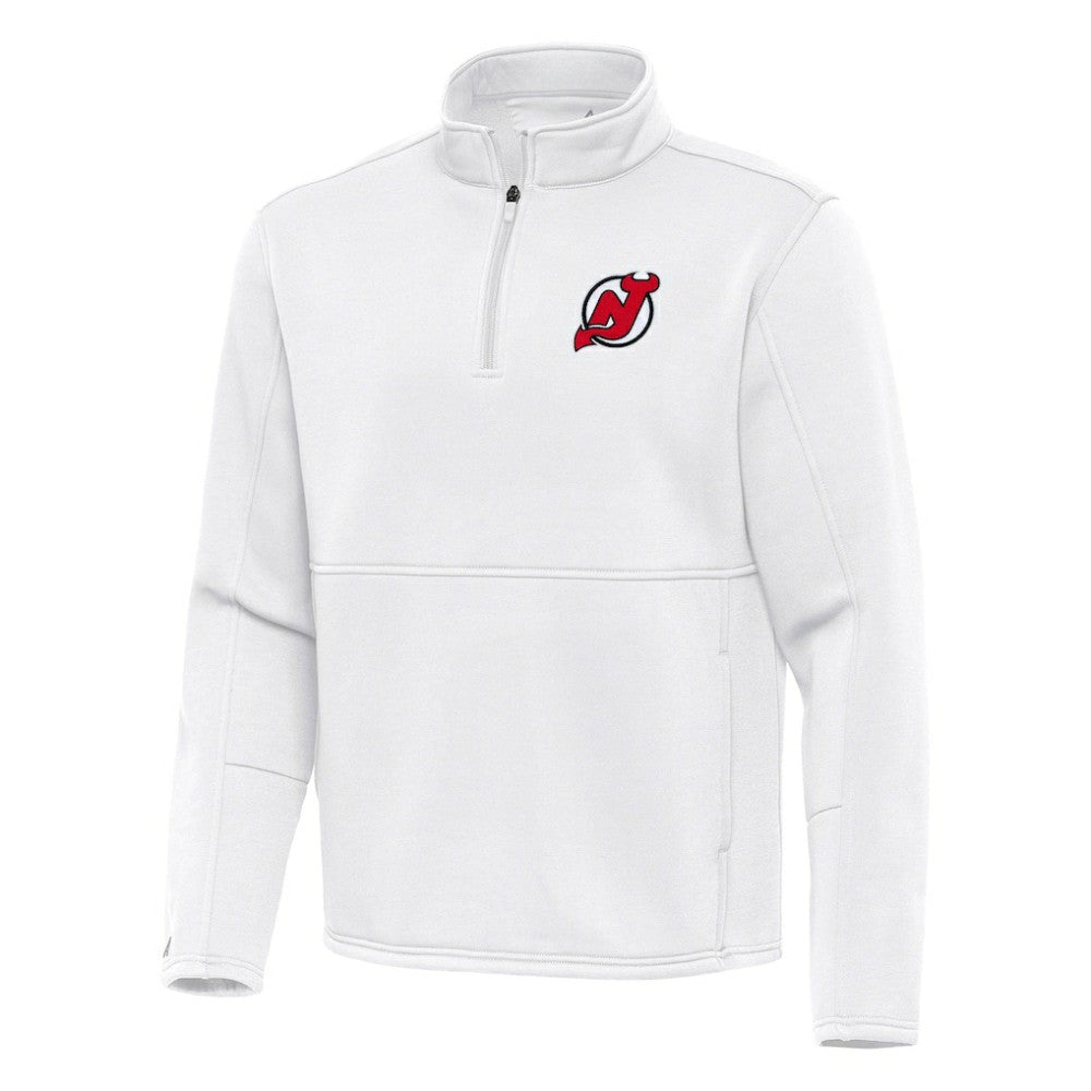 New Jersey Devils Antigua Twist Quarter-Zip Pullover Jacket -  NHL Jerseys