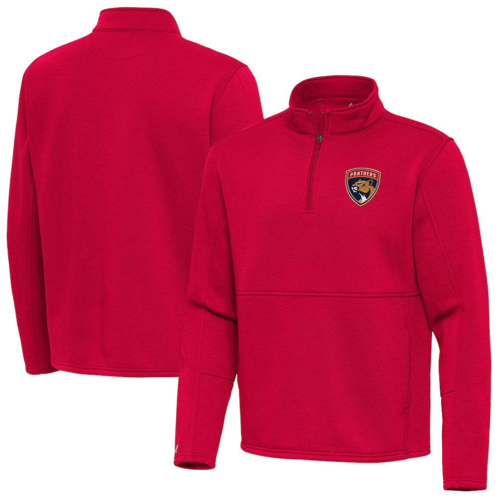 Florida Panthers Antigua Twist Quarter-Zip Pullover Jacket -  NHL Pullover