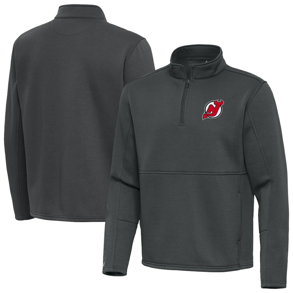 New Jersey Devils Antigua Twist Quarter-Zip Pullover Jacket -  NHL Jerseys