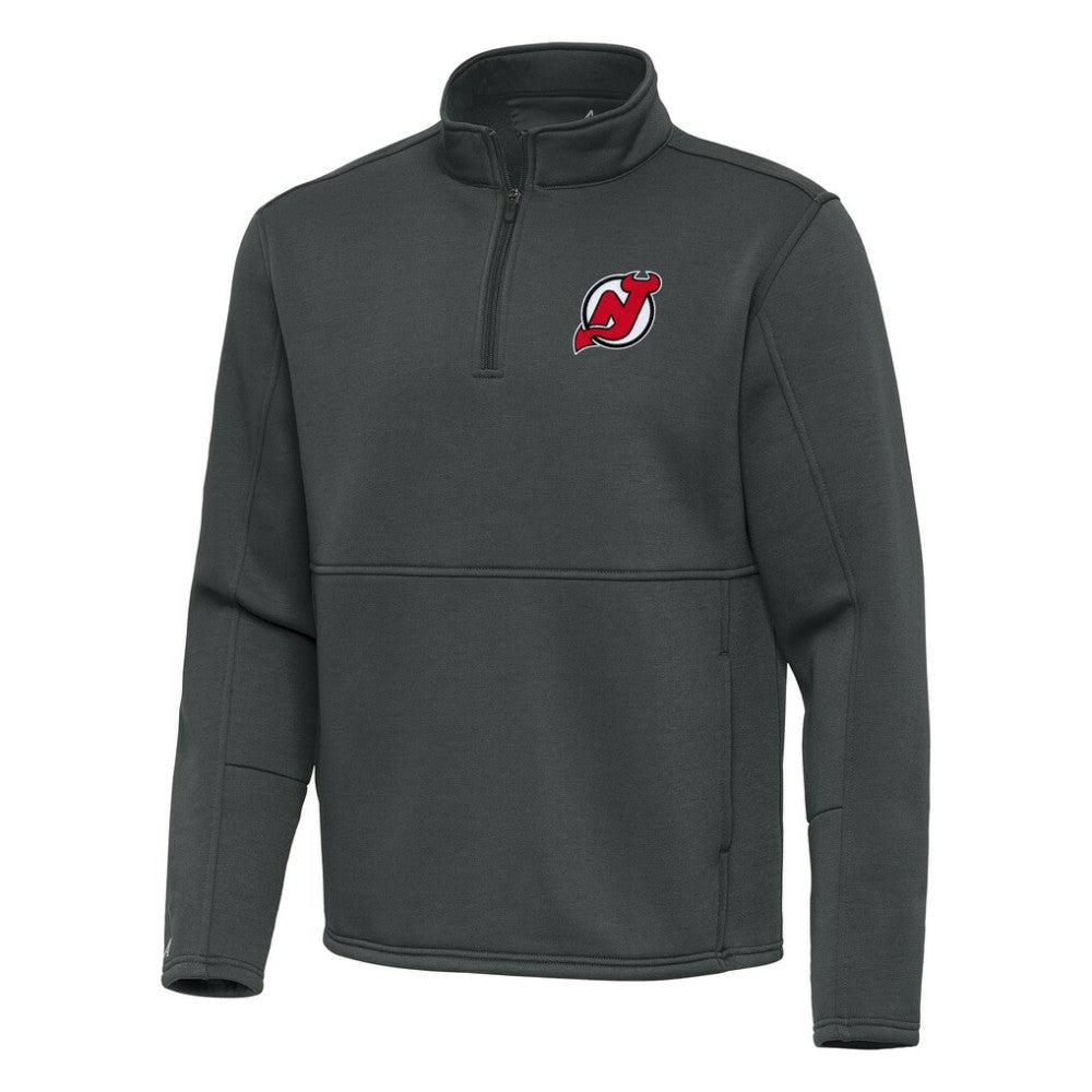 New Jersey Devils Antigua Twist Quarter-Zip Pullover Jacket -  NHL Jerseys