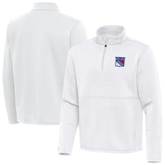 New York Rangers Antigua Twist Quarter-Zip Pullover Jacket -  NHL Pullover