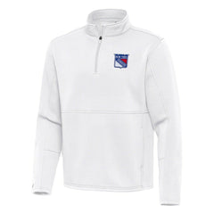 New York Rangers Antigua Twist Quarter-Zip Pullover Jacket -  NHL Pullover