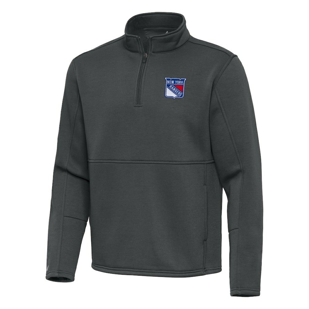 New York Rangers Antigua Twist Quarter-Zip Pullover Jacket -  NHL Pullover