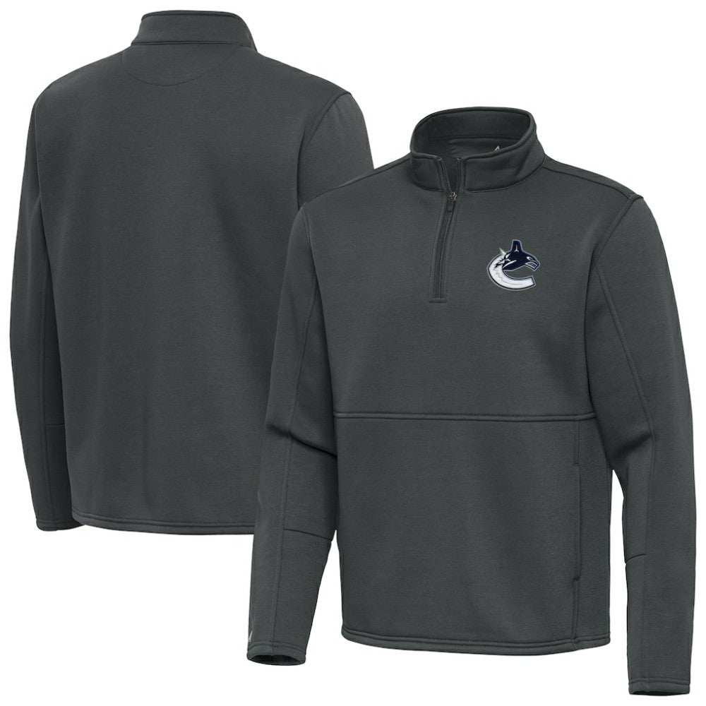 Vancouver Canucks Antigua Twist Quarter-Zip Pullover Jacket -  NHL Pullover