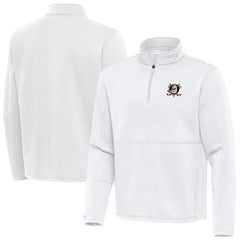 Anaheim Ducks Antigua Twist Quarter-Zip Pullover Jacket -  NHL Pullover