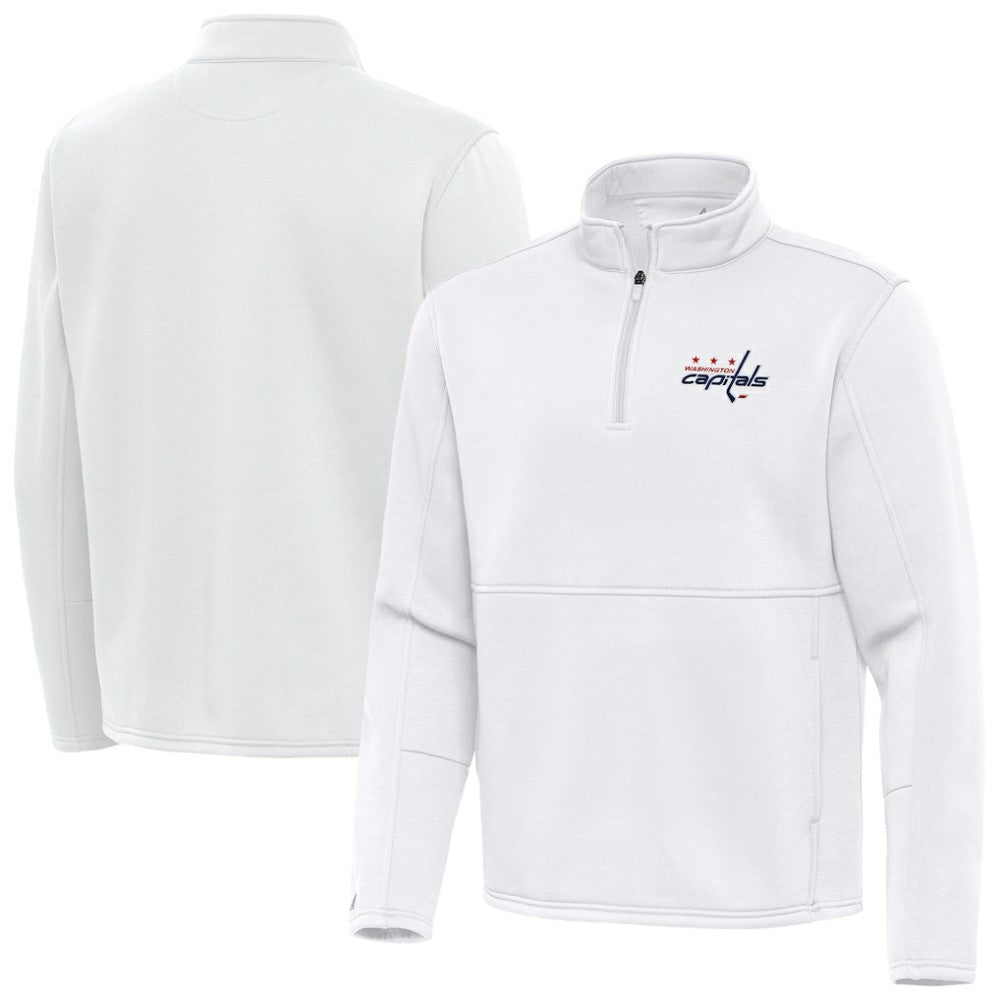 Washington Capitals Antigua Twist Quarter-Zip Pullover Jacket -  NHL Pullover